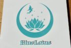 Blue Lotusの看板を作ってみました