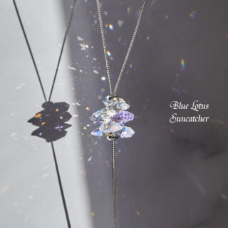 【20％OFFセールのご案内】在庫限りのスワロフスキーシャンデリア風ネックレス