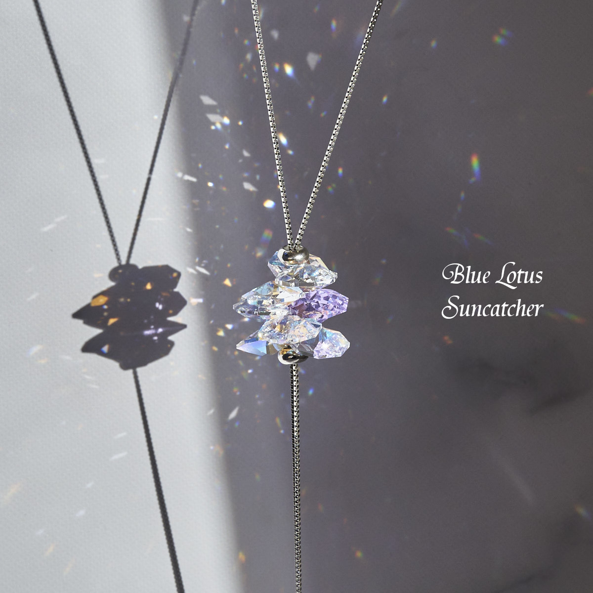 【20%OFFセールのご案内】在庫限りのスワロフスキーシャンデリア風ネックレス